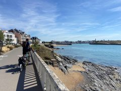 Petite pause sur la côte